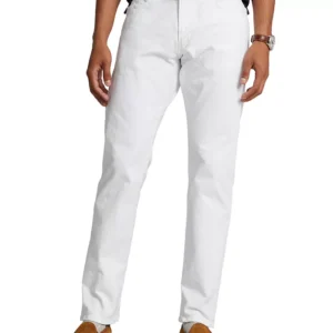 Men's Hampton Relaxed Straight Jeans White